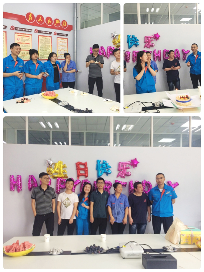 Mercure held a birthday party for employees